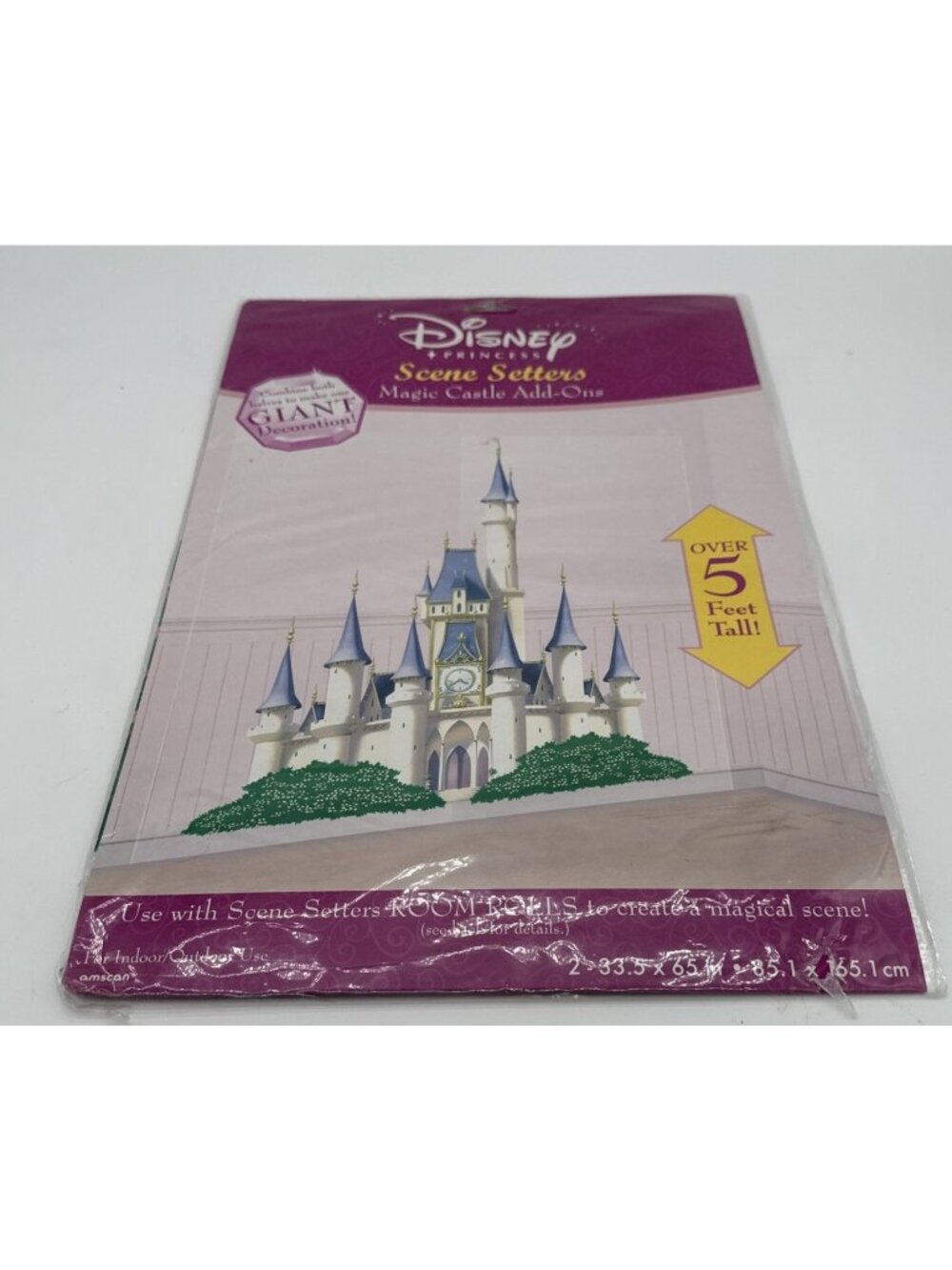 Disney Princess Scene Setters Magic Castle Add-ons Decoration 5 Feet Tall